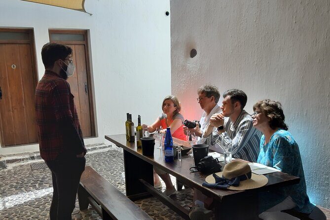 Santorini 3 and half Hour Wine Tour Day/Sunset - The Human Part: Guides and Pace Matter