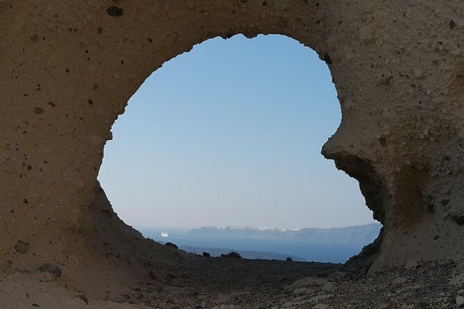 Santorini: 4hr Private Countryside Hidden Paths Tour - Stop 3: Emporio Windmills Photo Stop
