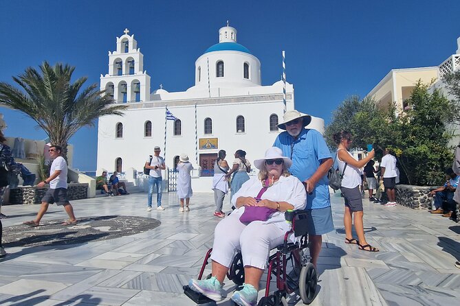 Santorini: 4hr Wheelchair Private Accessible Tour - What the vehicle and four-hour schedule mean
