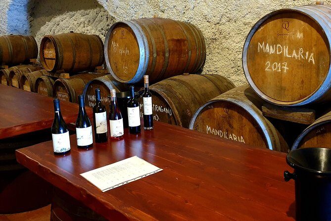 Santorini: 4hrs Small Group Wine Tasting Tour with Local Bites - Stop 1: Profitis Ilias viewpoint and the volcanic grape connection