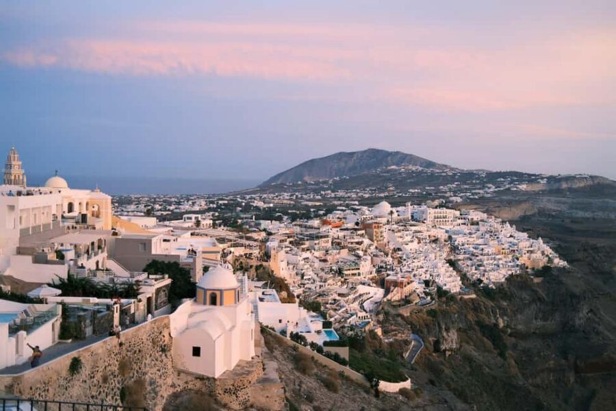 Santorini: 5‑Hour Private Tour for Cruise Ship Guests - Akrotiri and Red Beach: volcanic setting, two different vibes