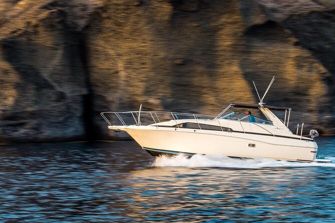 Santorini 5 - Hours Private Day Or Sunset Cruise with Bbq and Drinks - Swimming on a caldera cruise: when it happens and how to be ready