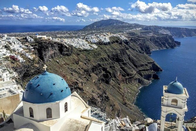 Santorini 5 Hours Sightseeing Tour - Stop 1: Imerovigli, where the caldera views start early