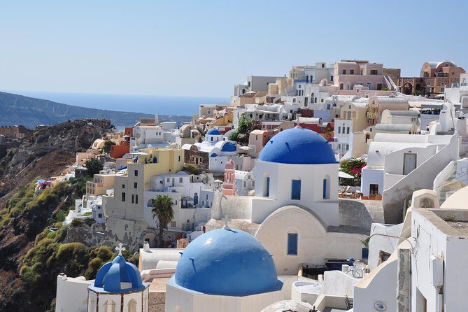 Santorini: 6hr Small Group Shore Excursion Villages & Wine - The Castle of St Nicholas: guided walk plus real free time