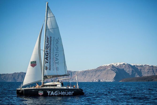 Santorini Adventurous Catamaran Experience with Snorkeling - How the schedule works (and cruise-ship timing reality)