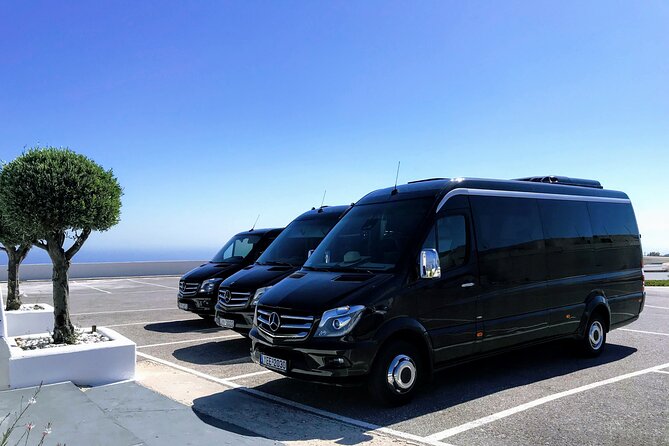 Santorini Airport-Port Private and Shared Rides - Key points at a glance