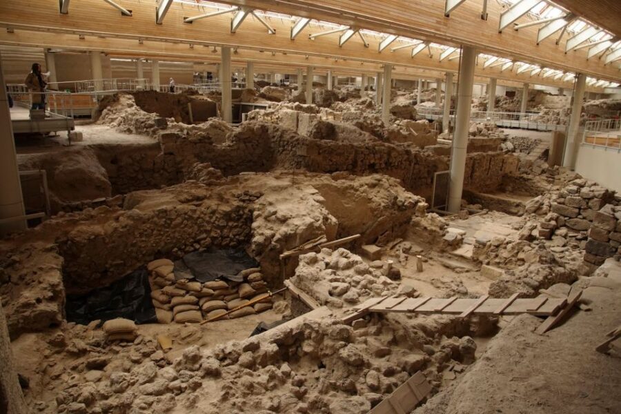 Santorini: Akrotiri Entry Ticket and Audio Guide - Ticket Timing and Getting Into Akrotiri Without Stress