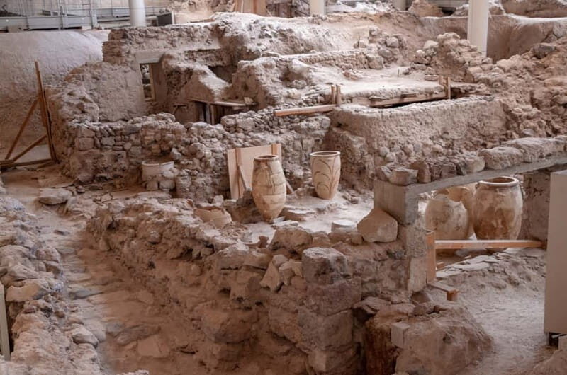 Santorini: Akrotiri Ticket with Optional Self-Guided Audios - Entering with a time slot: your best move is arriving early