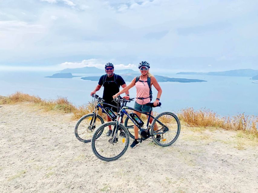 Santorini: Around the Island by Electric Bike - What to pack (and what not to wear) for an off-road e-bike day