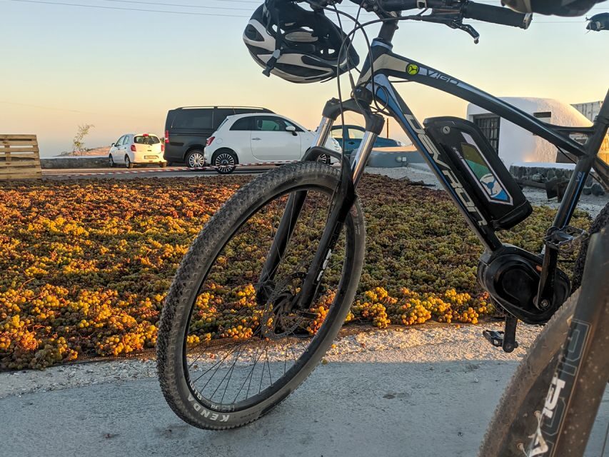 Santorini: Around the Island by Electric Bike - The ride back: vineyards, windmills, and a different road home