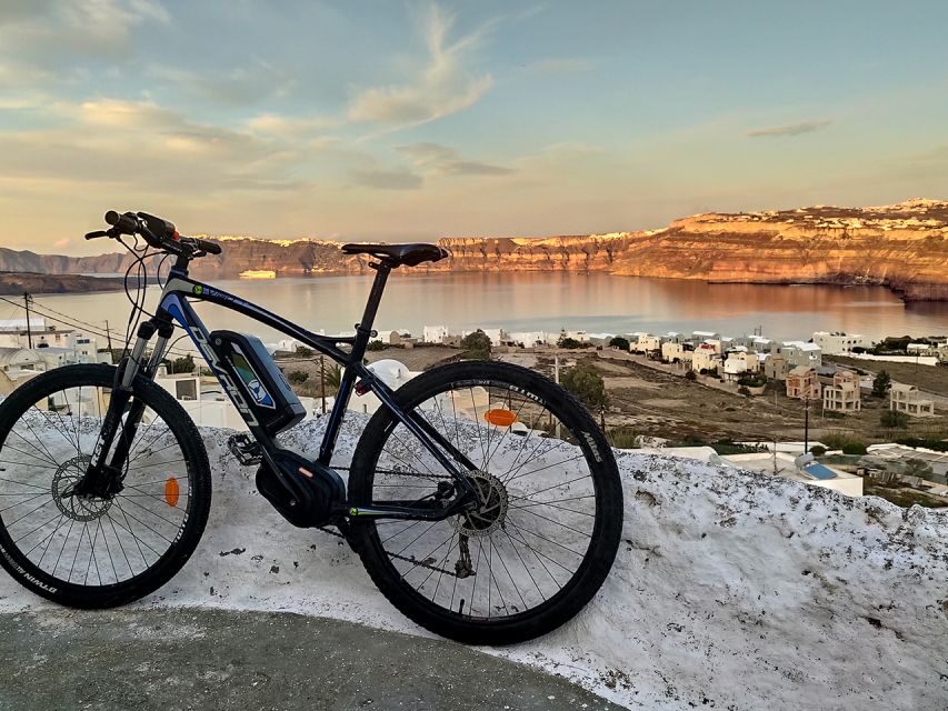 Santorini: Around the Island by Electric Bike - E-bike comfort, safety gear, and how guides make it work