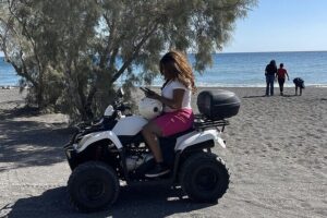 Santorini ATV Highlights Tour: Oia, Viewpoints & Volcanic Beaches - On-Road ATV + Safety Briefing: What You’re Really Signing Up For