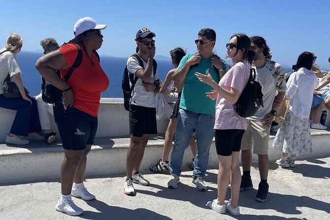 Santorini ATV Highlights Tour: Oia, Viewpoints & Volcanic Beaches - Pyrgos + Castelli: A Quick Scenic Hit Between Icons