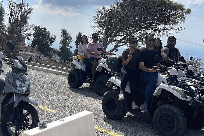 Santorini ATV Highlights Tour: Oia, Viewpoints & Volcanic Beaches - Red Beach Viewpoint (15 Minutes): Small Time, Big Color
