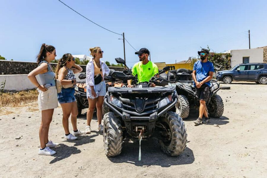Santorini: ATV Quad Bike Tour with Lunch and Pickup - Your guide matters: what makes Alex, Kyriakos, Pavlo, Adonis, and Pablos stand out