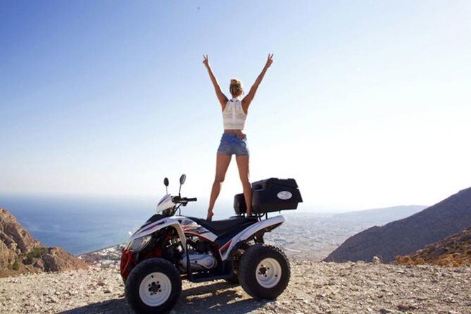 Santorini ATV-Quad Experience: Off-Road Adventure & Hotel Pickup - Stop 3: Megalochori traditional cafe and the 3-wine tasting