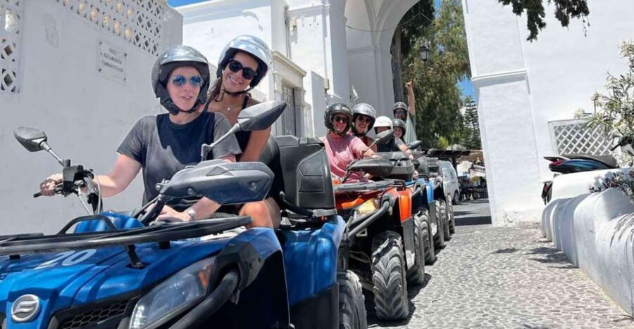 Santorini: ATV-Quad Experience Tour + Transportation - Where the adventure begins: Perissa Black Beach pickup and your first ride setup