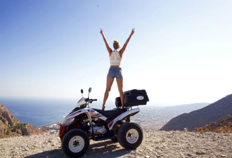 Santorini: ATV-Quad Experience Tour + Transportation - ATV training, safety, and how the guides keep the ride fun