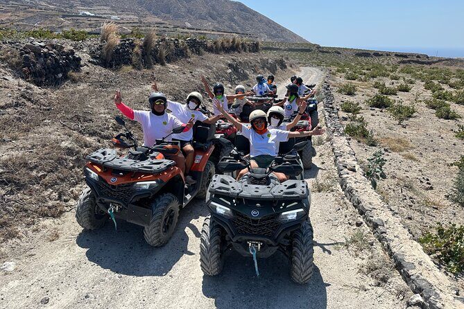 Santorini ATV-Quad Off-road Experience Tour with Transportation - Hidden Routes South to Akrotiri: Vineyards, Caldera Trails, and Another Venetian Castle