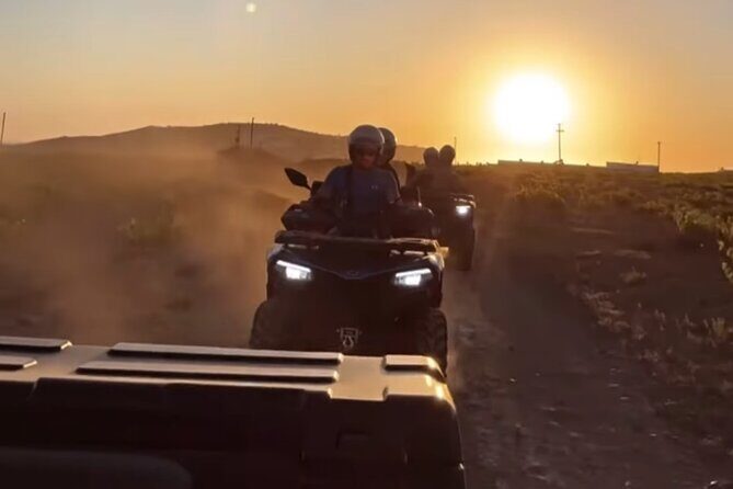 Santorini ATV-Quad Off-road Experience Tour with Transportation - Vlychada’s Pumice “Giant Walls” and the Morning Swim Rhythm