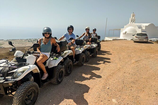 Santorini ATV Quad off-road Tour: Perfect for Cruise Passengers - Vlichada vineyards: learning grape-growing on volcanic soil