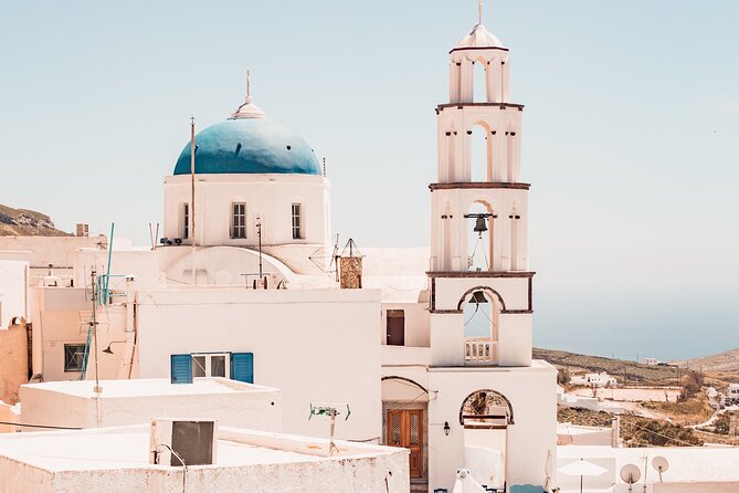 Santorini Bliss: Discover the Charms of the Southern Delight - Starting high at Pyrgos and Prophet Elias