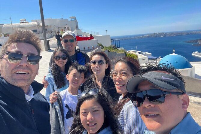 Santorini Blue Domes Private Tour - Stop 3: Firostefani for the three-bell blue dome photos