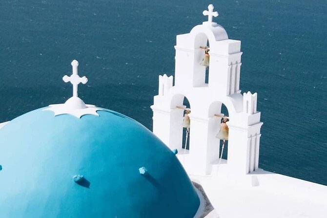 Santorini Cable Car-Free & Stress-Free Private Island Tour - Finikia trades crowds for a quieter viewpoint