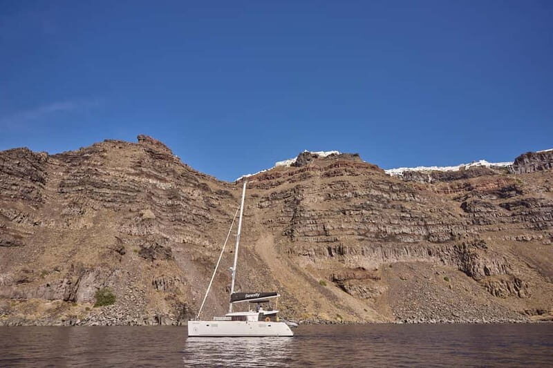 Santorini: Caldera Classic Catamaran Cruise w/ Meal & Drinks - Little details that quietly improve the day