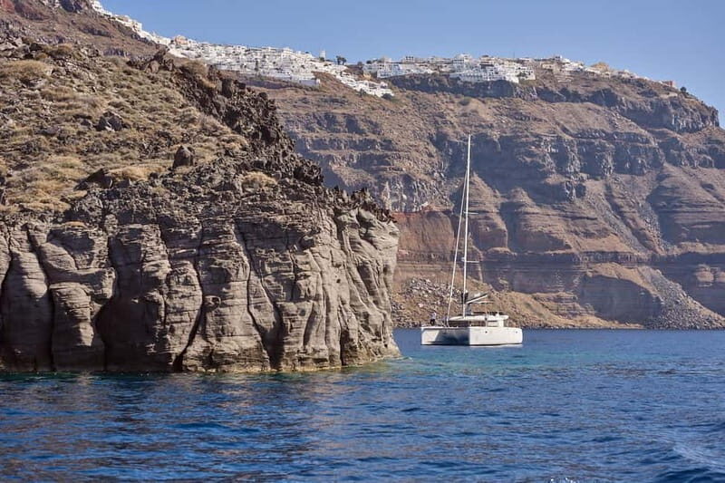 Santorini: Caldera Classic Catamaran Cruise w/ Meal & Drinks - What makes this cruise feel like good value at about $123
