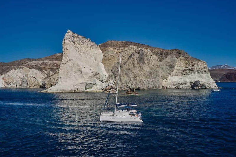 Santorini: Caldera Classic Catamaran Cruise w/ Meal & Drinks - Swimming comfort check: what to do if you’re nervous about the water