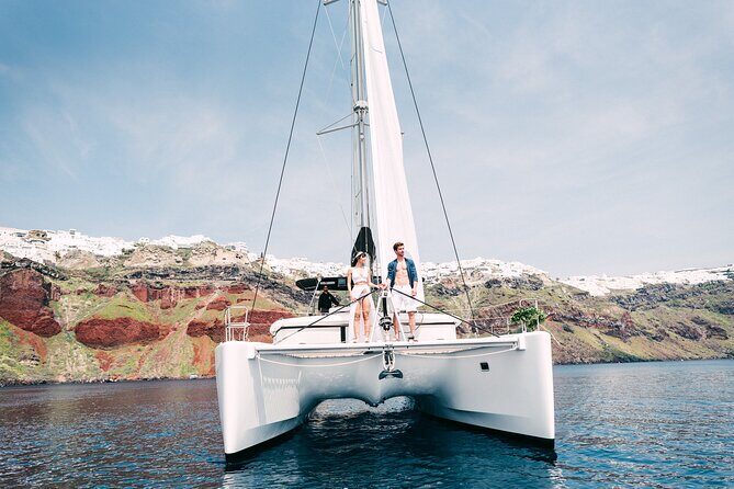 Santorini: Caldera Classic Semi-Private Cruise with BBQ & Drinks - Why a caldera catamaran beats another Santorini walking day
