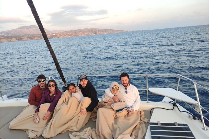Santorini Caldera Panorama Winter Cruise All Inclusive - Amoudi Bay under Oia: the sunset payoff (and how to dress)