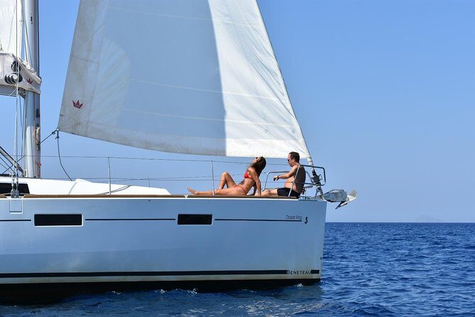 Santorini Caldera Private Sailing Boat Cruise - Vlychada Port to the Caldera: how the day is set up