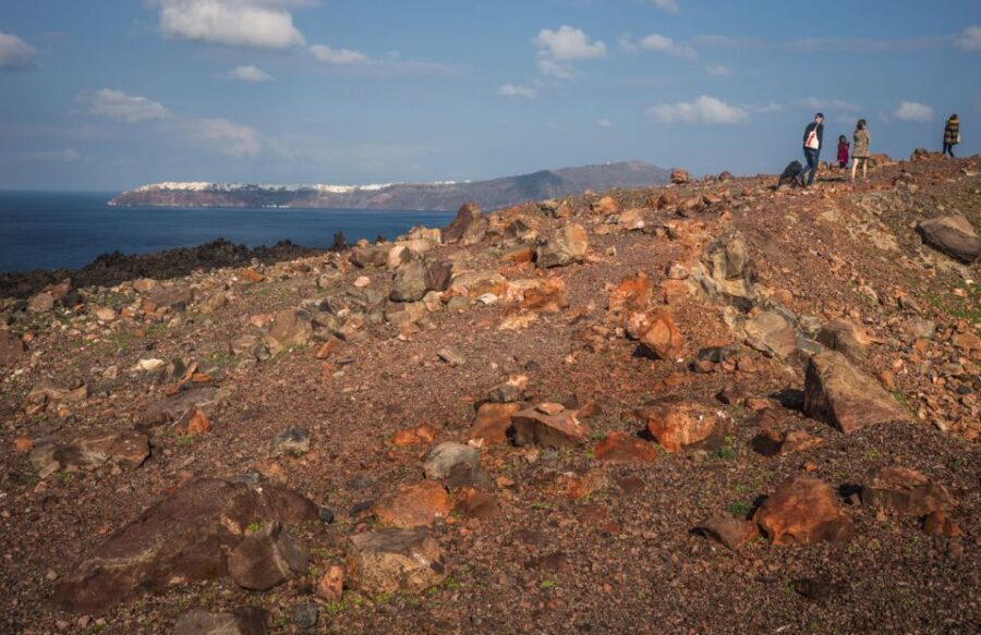 Santorini Caldera: Sunset Cruise with Dinner - Palea Kameni and the Thermal Springs: The Best Reason to Book This Cruise