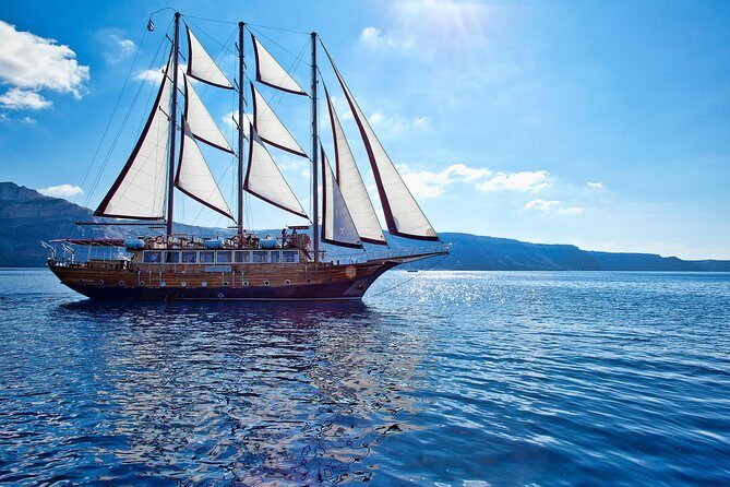 Santorini Caldera Sunset Sailing Cruise with Dinner and Wine - Price and value: what you truly get for about $96.79