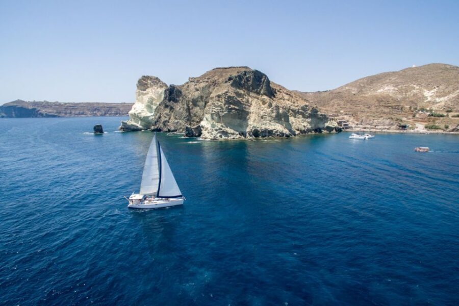 Santorini Caldera: Sunset Sailing Cruise with Meal - Key highlights you’ll actually care about