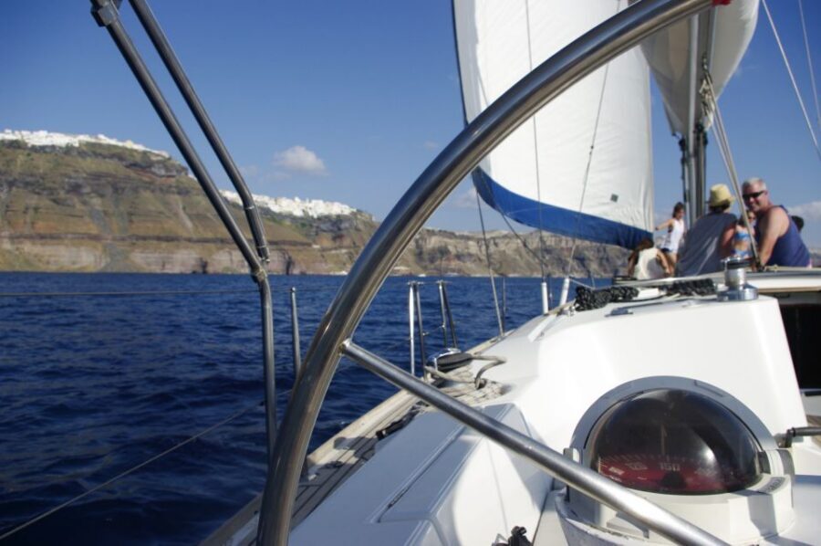 Santorini Caldera: Sunset Sailing Cruise with Meal - Why a Santorini caldera sunset cruise feels different