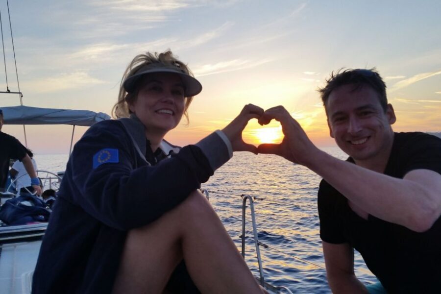 Santorini Caldera: Sunset Sailing Cruise with Meal - Price and value at $147 for 5 hours on the water