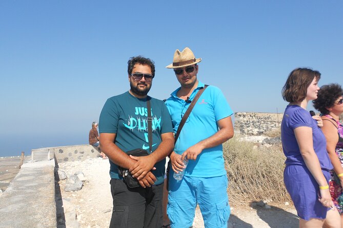 Santorini car tour with a local - The local guide can make or break the day