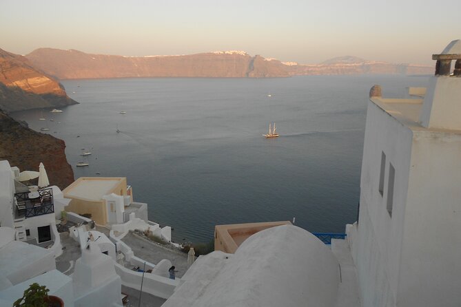Santorini car tour with a local - Profitis Ilias: Santorini from its highest point