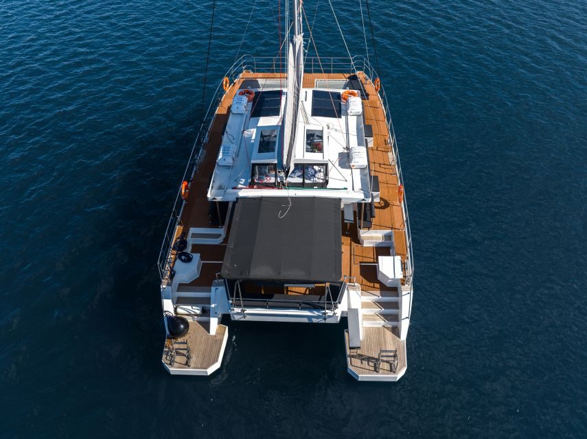 Santorini: Catamaran Caldera Cruise with Meal and Drinks - Choosing the Day Cruise vs Sunset Cruise (Ammoudi vs Vlychada)