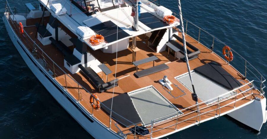 Santorini: Catamaran Caldera Cruise with Meal and Drinks - Snorkeling gear, towels, and how to time your swim stops