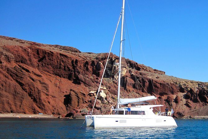 Santorini Catamaran Cruise with Fresh Meal and Open Bar - Quick checklist before you go