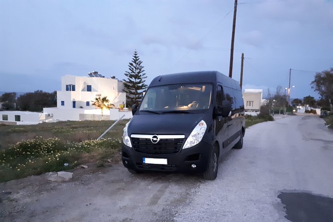Santorini Chauffeur Services per Hour - Wineries, food, and local suggestions