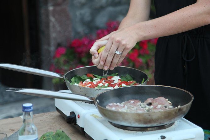 Santorini Cooking and Tasting Experience - Cooking class with Chef energy: what you’ll be doing