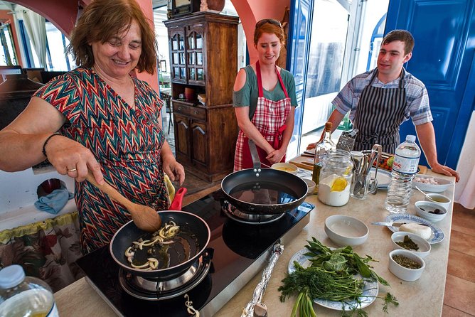 Santorini : Cooking Class & Easy Hike - Walking through vineyards and old chapels