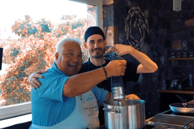 Santorini Cooking Class Gastronomy Experience & Wine Tasting - Small-group format: why max 8 people is a real advantage