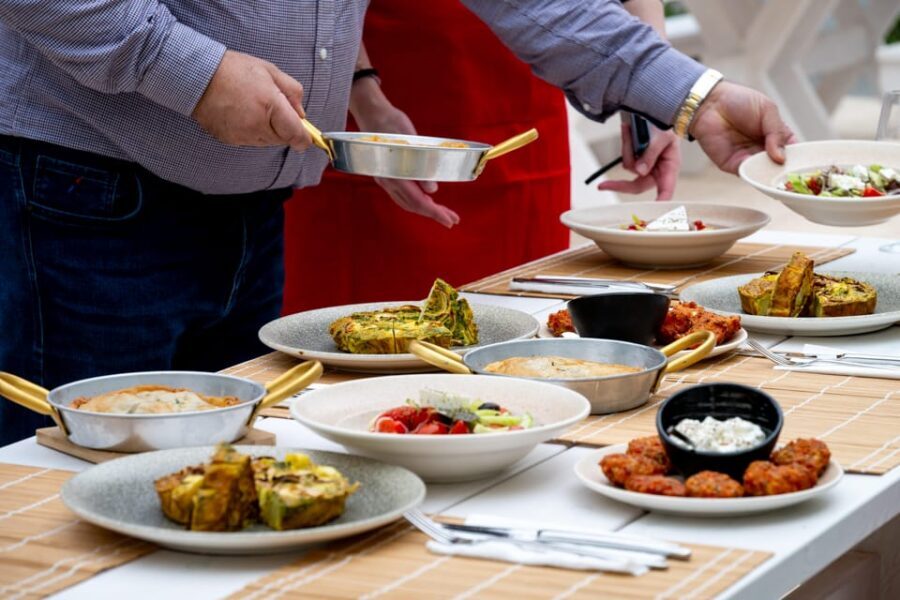 Santorini: Cooking Class with Lunch and Wine Tasting - Lunch experience: more than a meal, it’s the payoff
