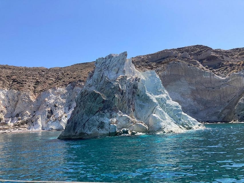 Santorini:Cruises with Catamaran around the Volcanic Island. - Pickup from your hotel to Vlychada Marine